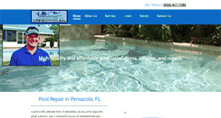 Desktop Screenshot of johnsonpoolsinc.com
